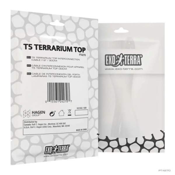 Preview: Verbindungskabel für das T5 Terrarium Top